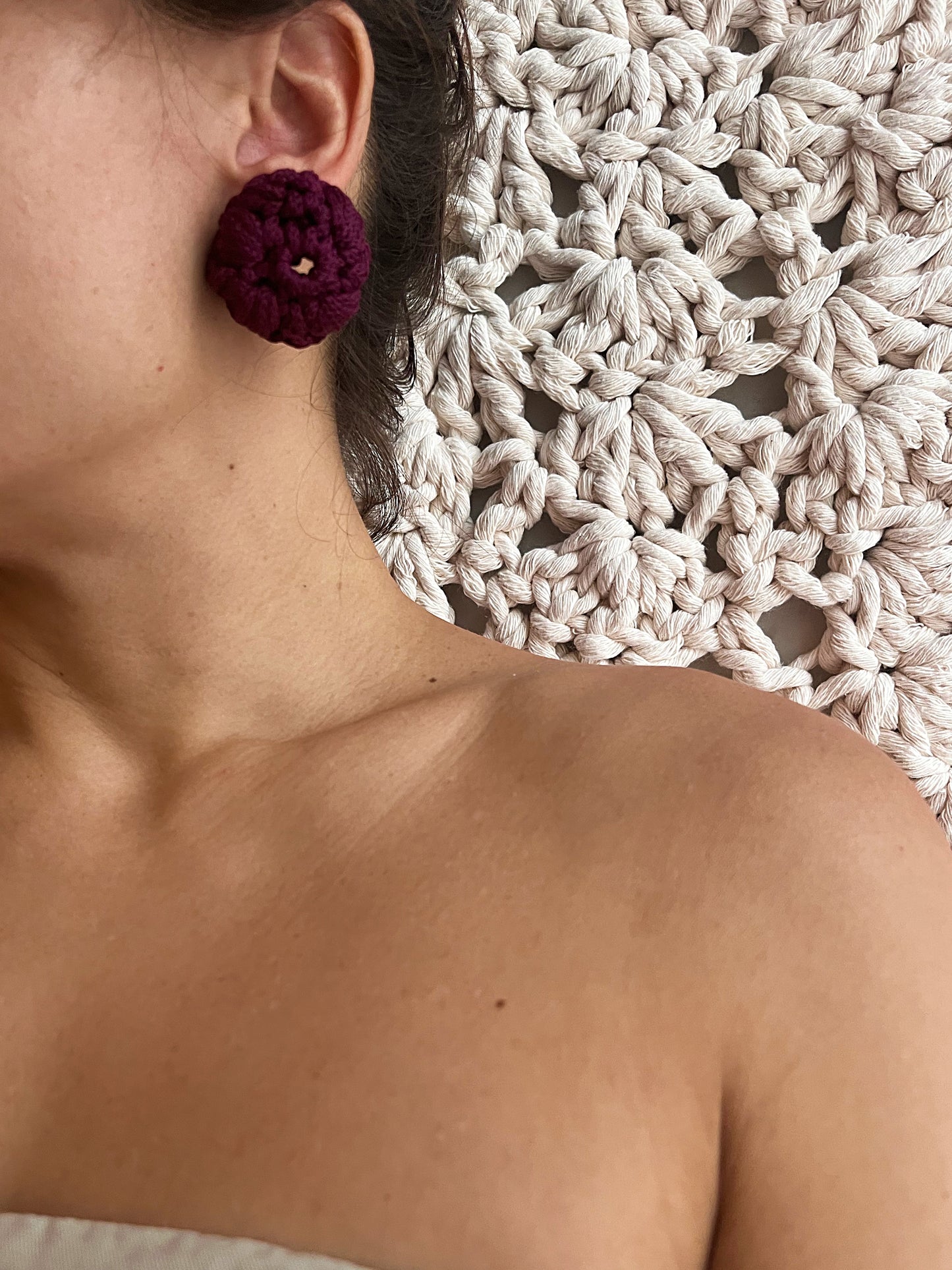 earring tropical country grape