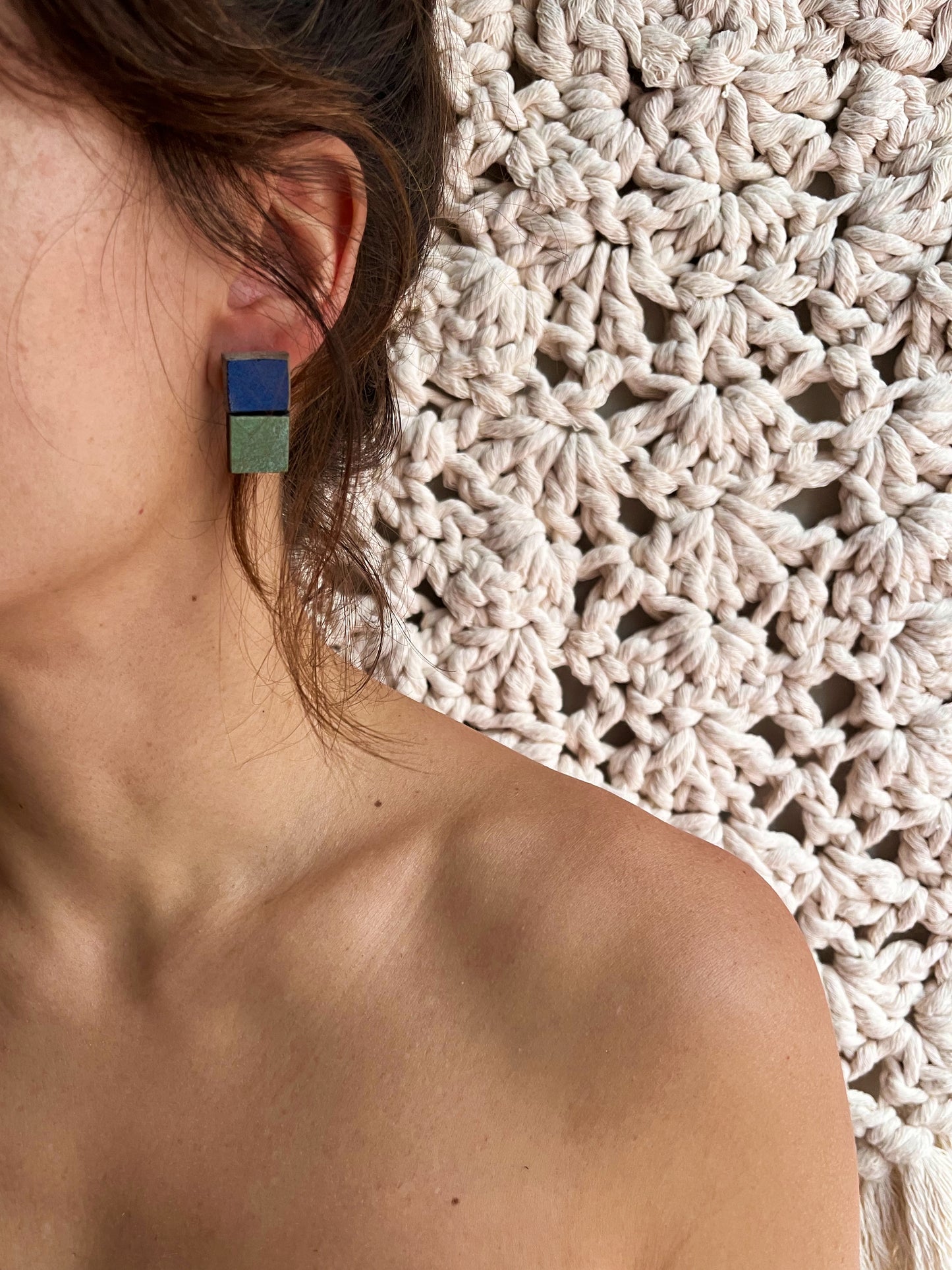 Country house earrings