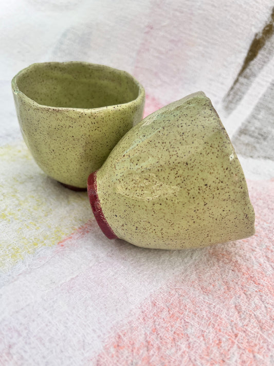 duo de xícaras avocado