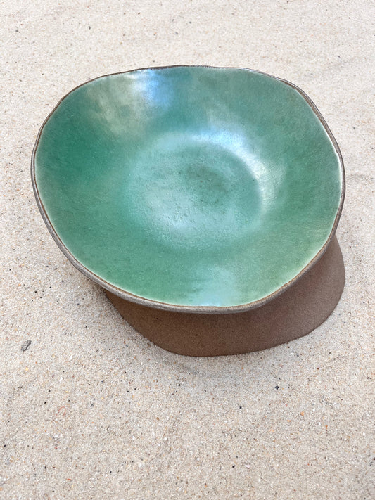 ceramics, reverse, green and grape