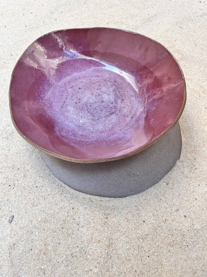 ceramics, reverse, green and grape