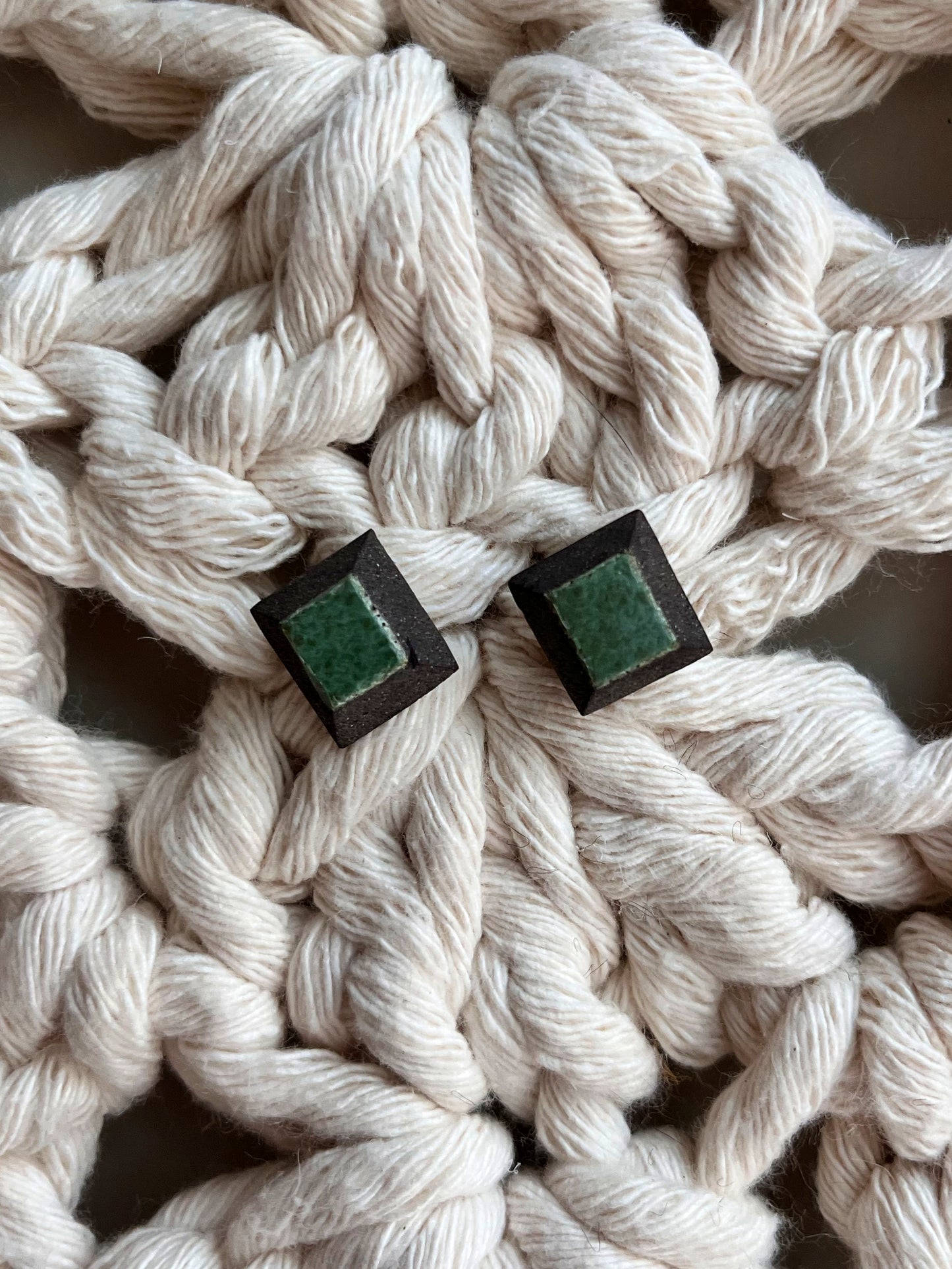 silver locket earring