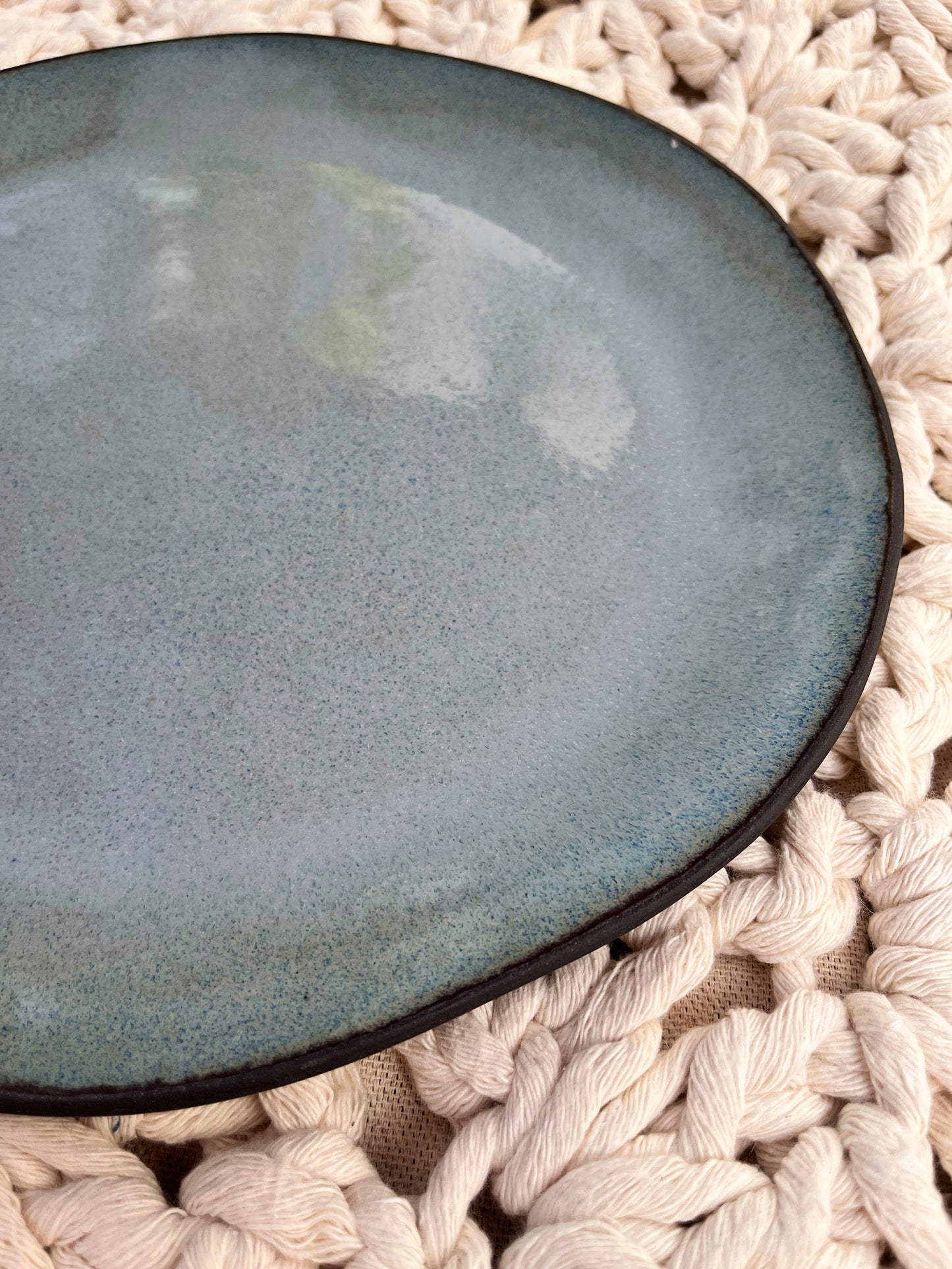 shallow dish morning sky