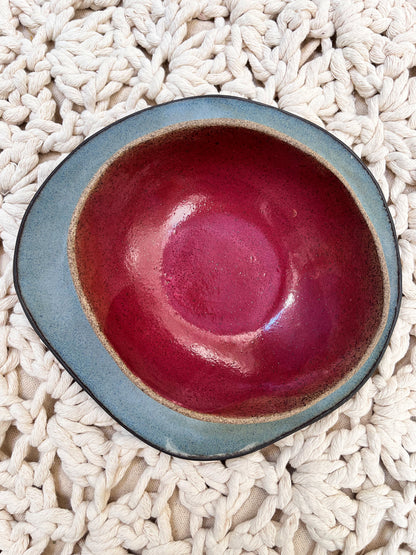shallow dish morning sky