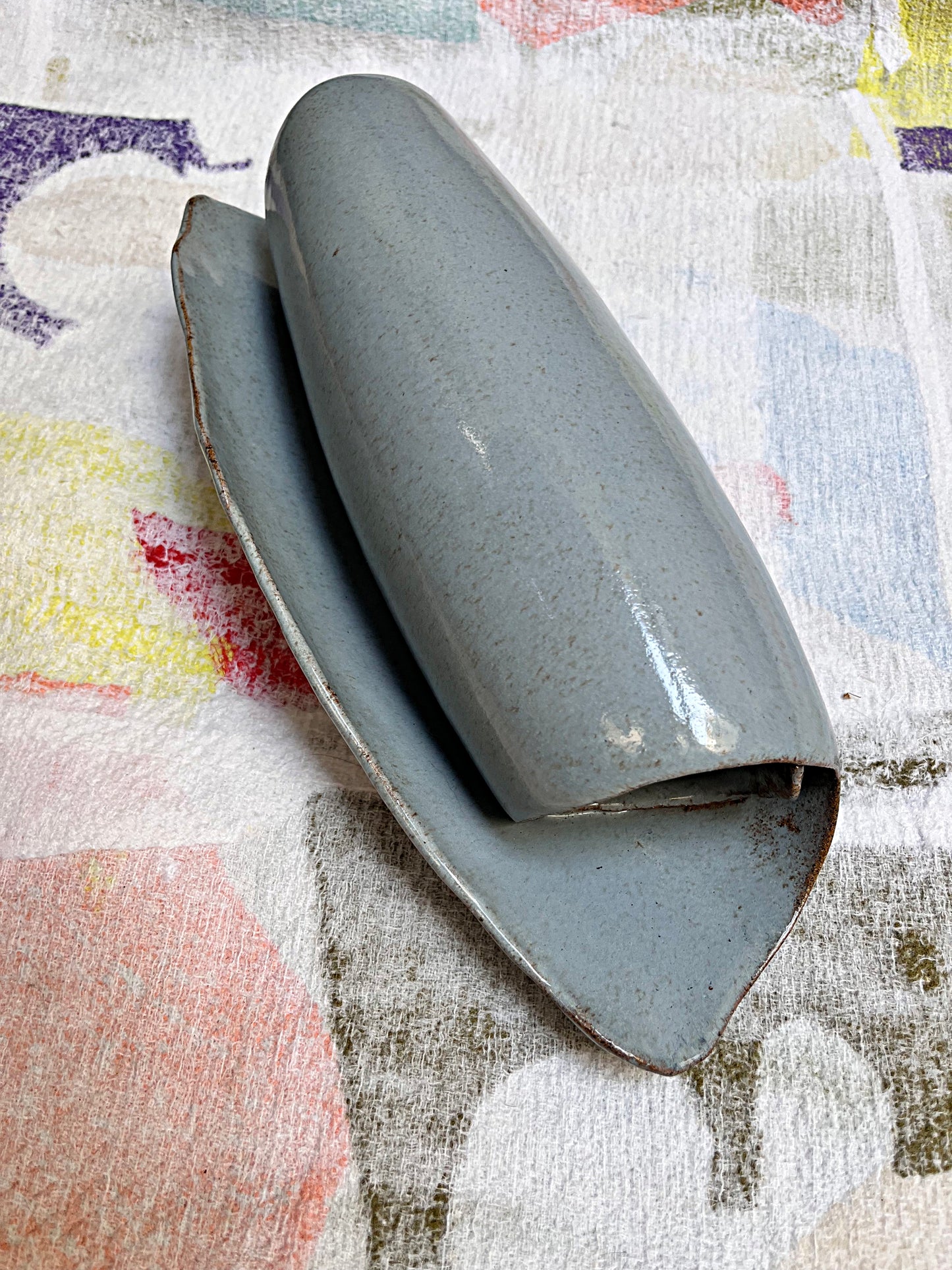 Artistic ceramic shell