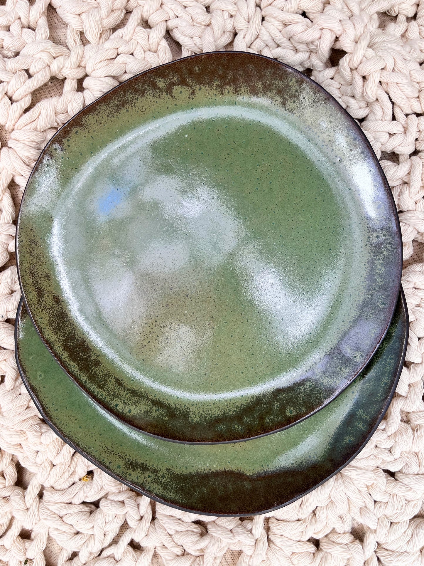 duo de pratos rasos oliva