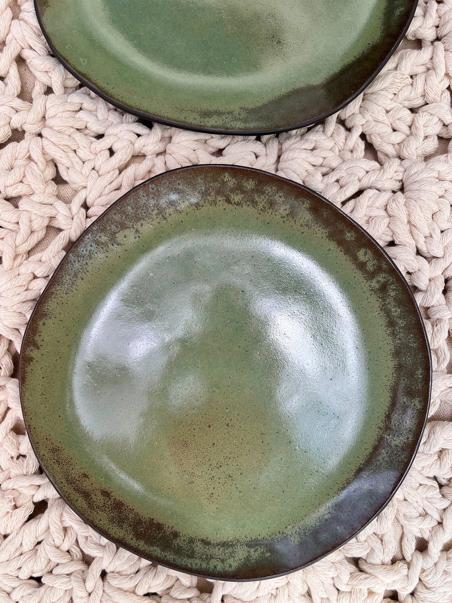 duo de pratos rasos oliva