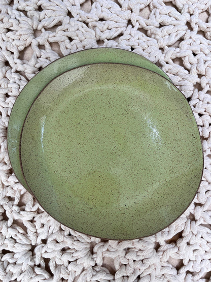 duo de pratos rasos avocado com chia