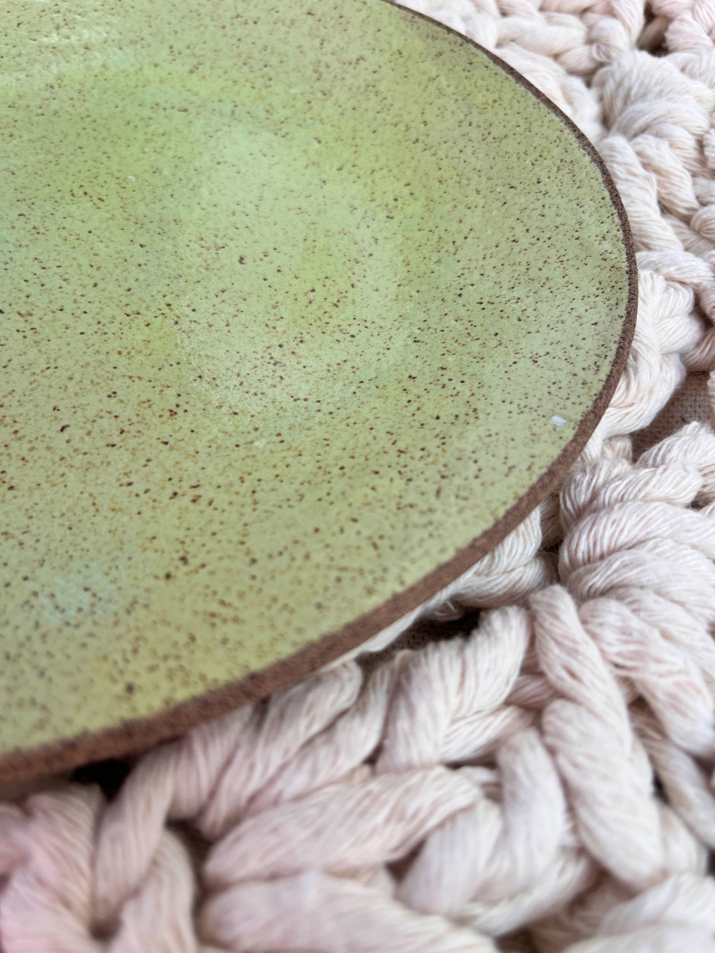 shallow plate of avocado with chia seeds