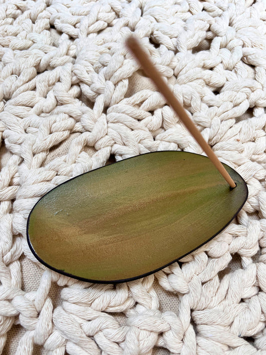 Atlantic Forest oval incense burner