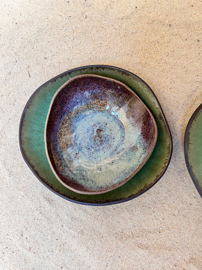 duo de pratos rasos oliva