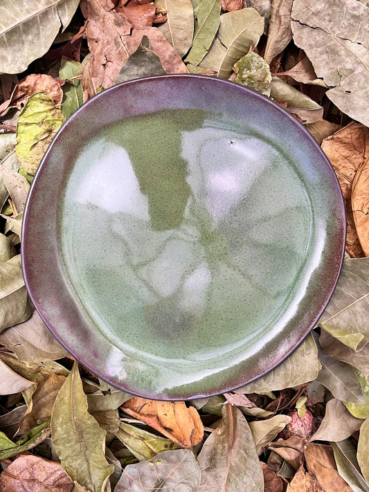 shallow olive dish