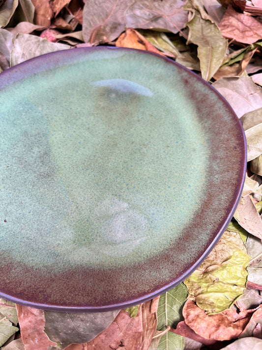 shallow olive dish