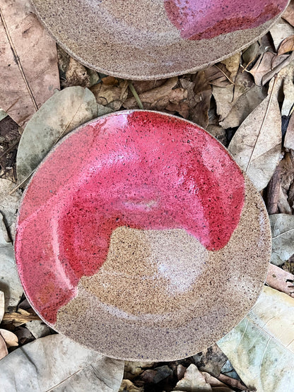 duo de pratinhos rasos calda de cereja
