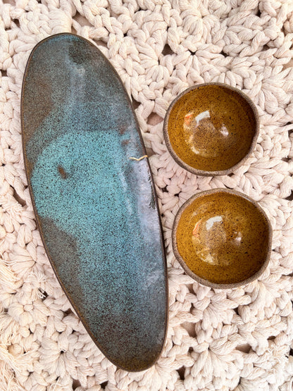 coleção cicatrizes | pratinho de servir caiu um raio no mar