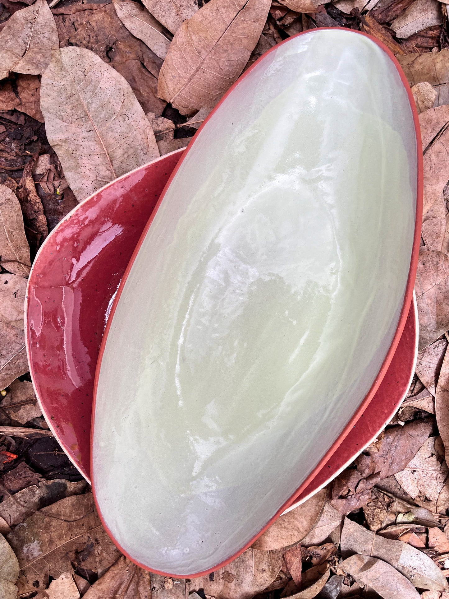 prato de servir avocado