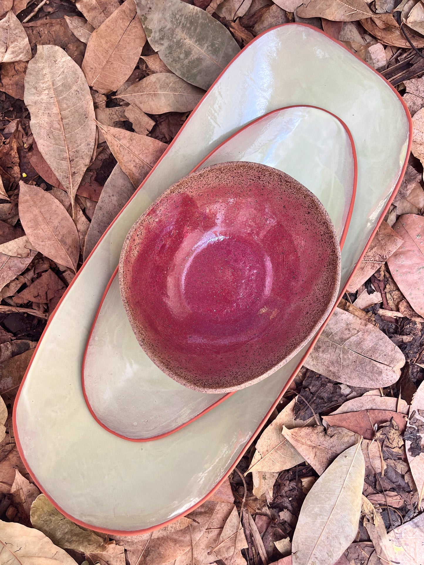 serving platter avocado maxi