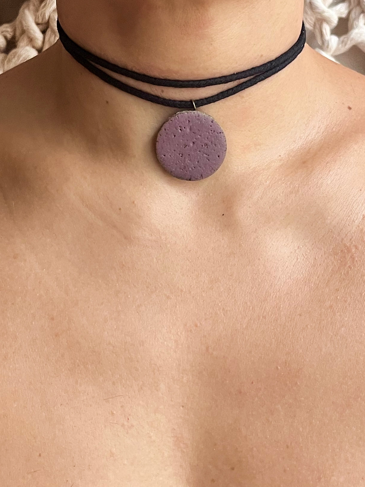 French-style choker necklace