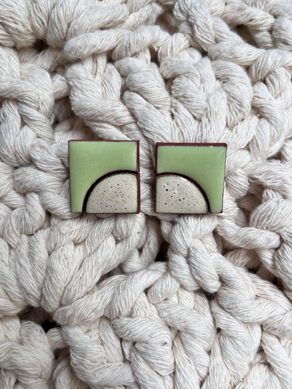 silver earring metamorphosis walking