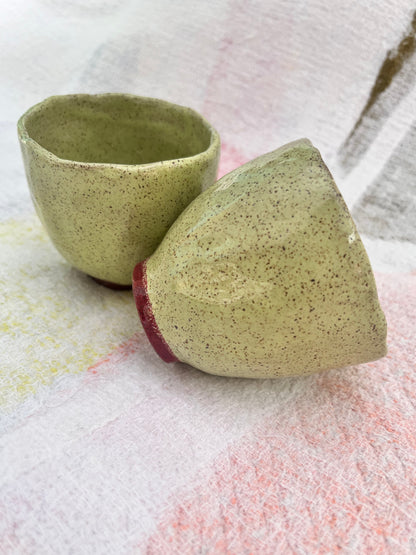 duo de xícaras avocado