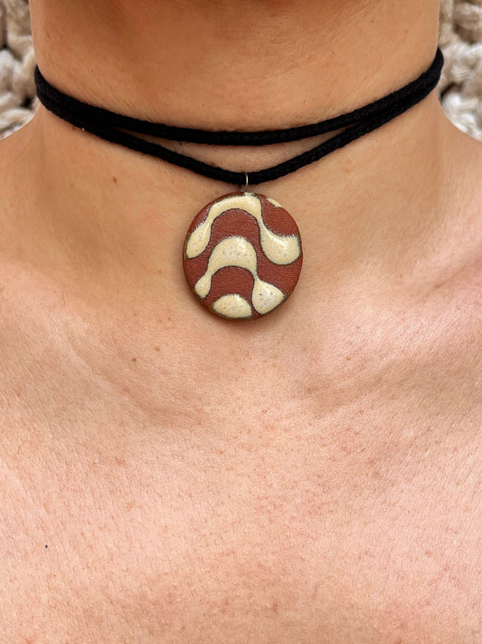 French-style choker necklace