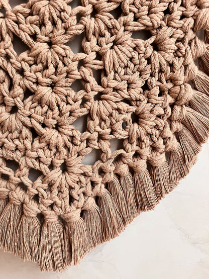 crochet with light mist ceramic