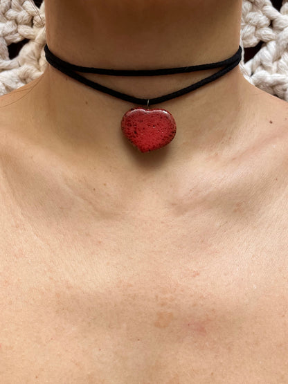 French-style choker necklace