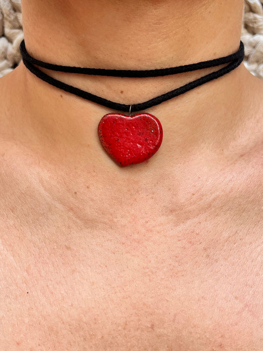 French-style choker necklace