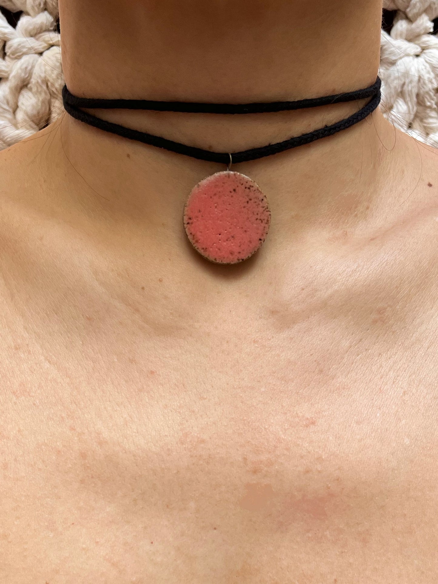 French-style choker necklace