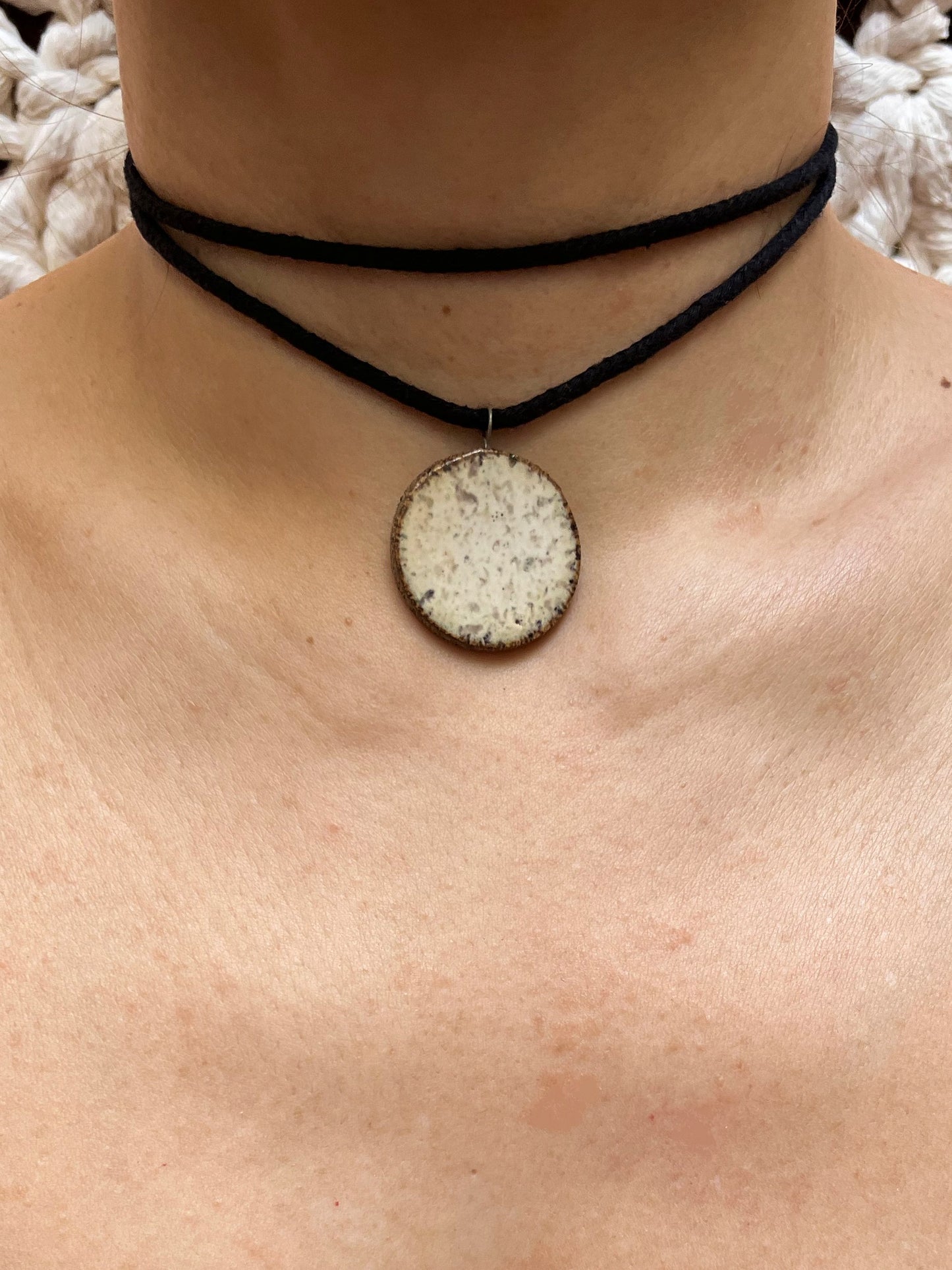 French-style choker necklace
