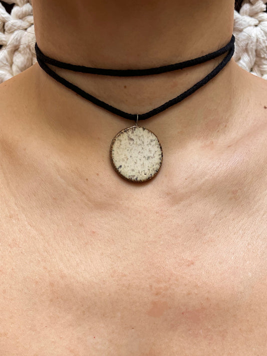 French-style choker necklace