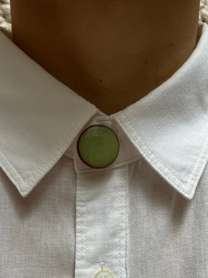 capa de botão em cerâmica pela luz dos olhos teus