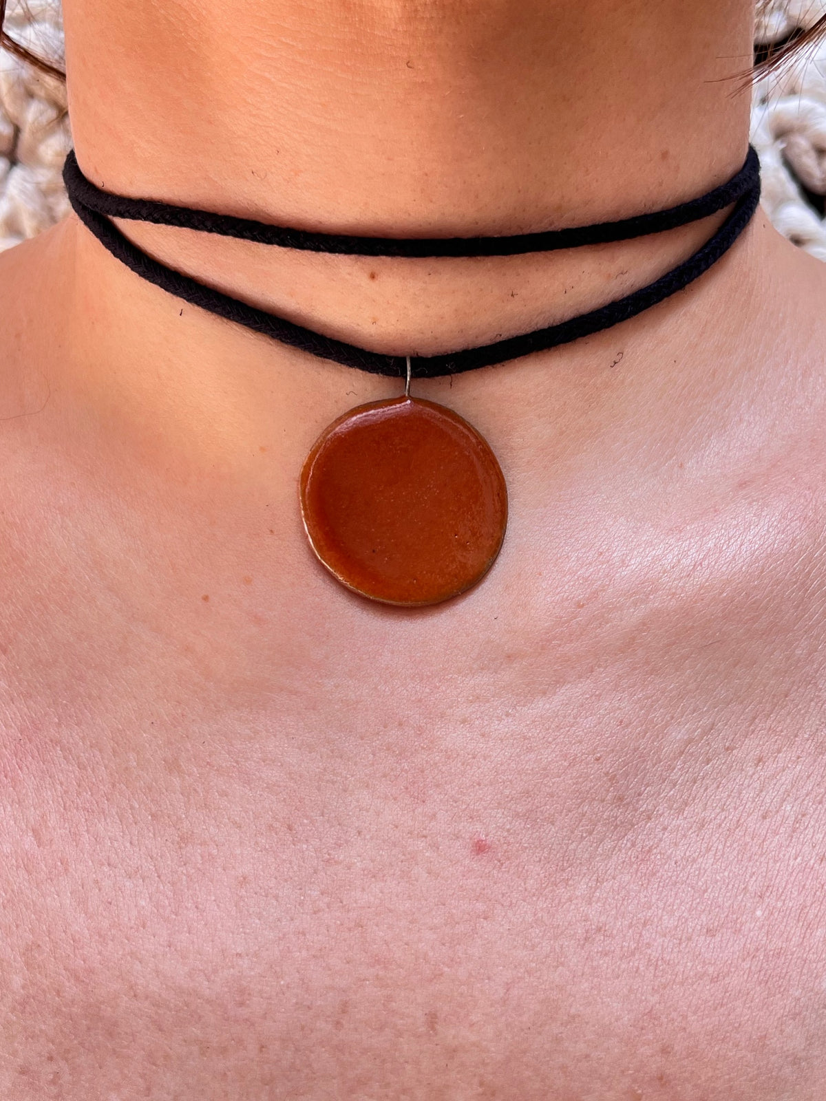 French-style choker necklace