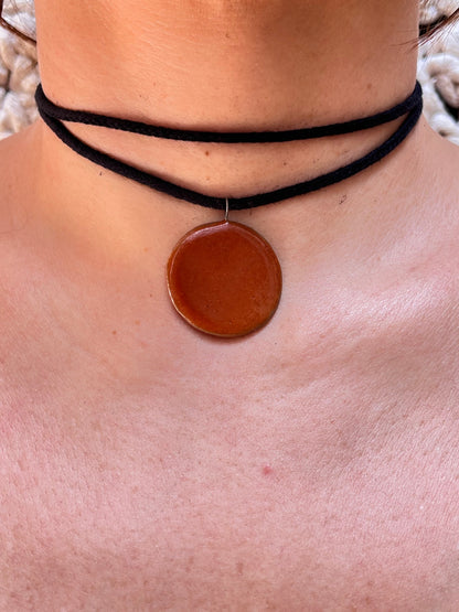 French-style choker necklace